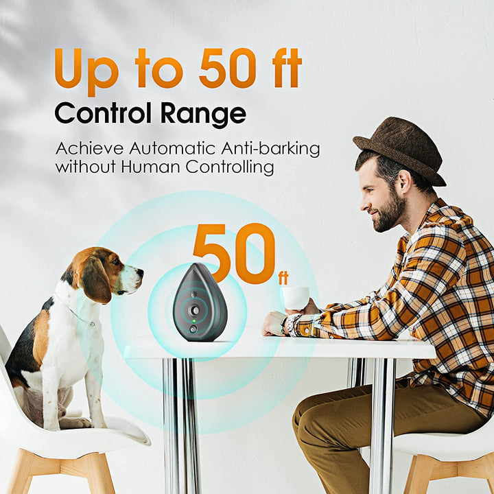 SilentHome Ultrasonic Bark Stopper – Trådlös Anti-Bark-enhet för Inomhusbruk