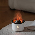 Aromadiffusor med flammande effekt och nattljus för avkoppling och rumsdoft