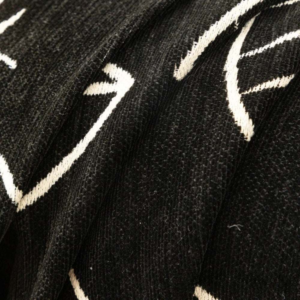 Blad Inspirerad Lyxig Chenille Sofföverdrag
