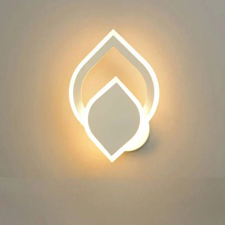 Hjärta Vägglampa | Romantisk Design | Enkel Installation - AtmosLove