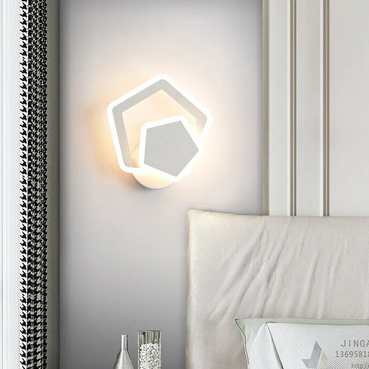 Hjärta Vägglampa | Romantisk Design | Enkel Installation - AtmosLove