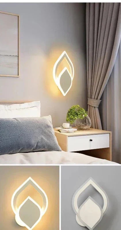 Hjärta Vägglampa | Romantisk Design | Enkel Installation - AtmosLove