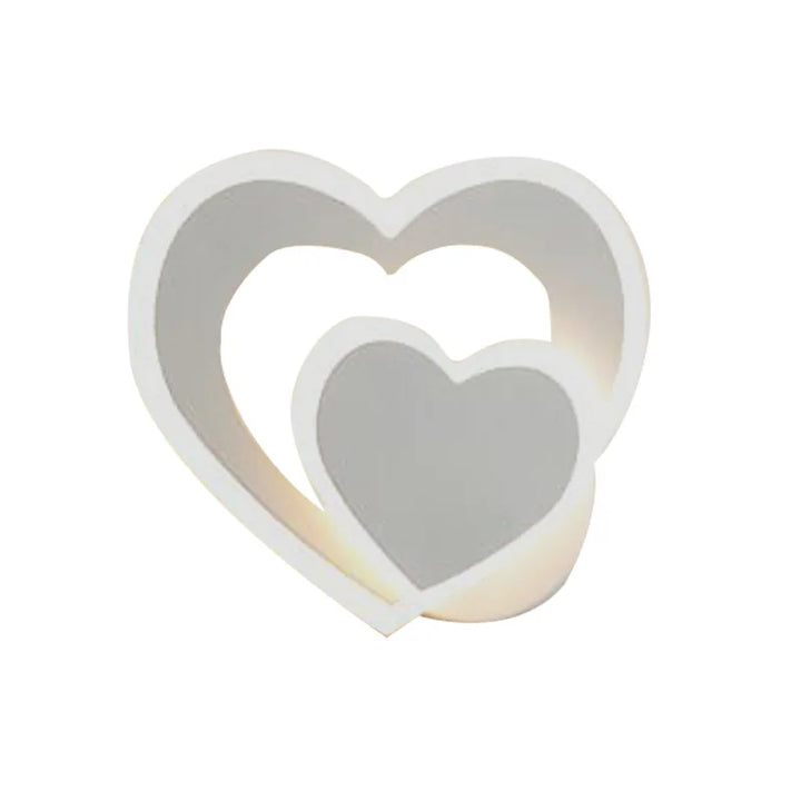 Hjärta Vägglampa | Romantisk Design | Enkel Installation - AtmosLove