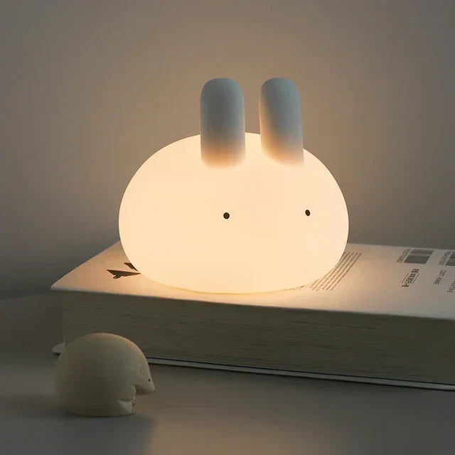 LED Nattlampa för Barn – Dimbar Nattlampa med Design, USB Uppladdningsbar, Touchkontroll |