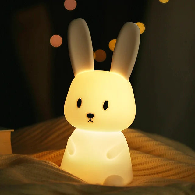 LED Nattlampa för Barn – Dimbar Nattlampa med Design, USB Uppladdningsbar, Touchkontroll |