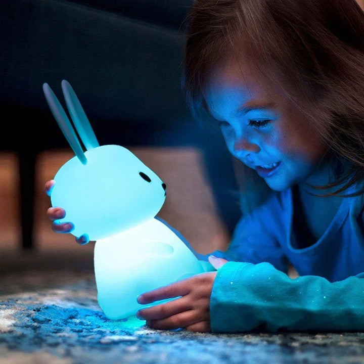 LED Nattlampa för Barn – Dimbar Nattlampa med Design, USB Uppladdningsbar, Touchkontroll |