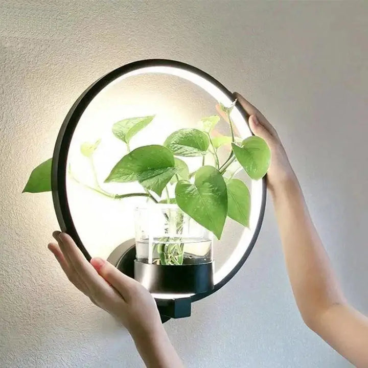 Luminaire Sconce - Vägglampa med växt