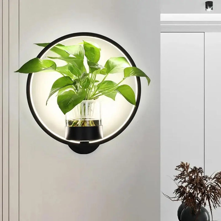 Luminaire Sconce - Vägglampa med växt