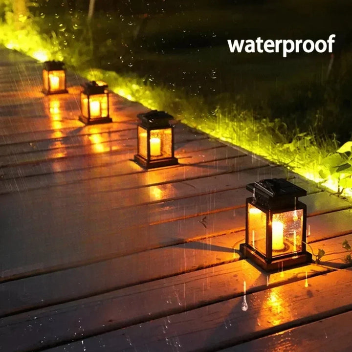 Solarlampa - SolarPaleis - Vattentät - Fladdrande Ljus