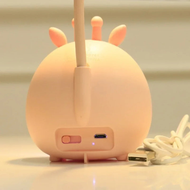 Barns Lampa för Läsning med Ögonskydd och USB Nattlampa - BrightBuddy