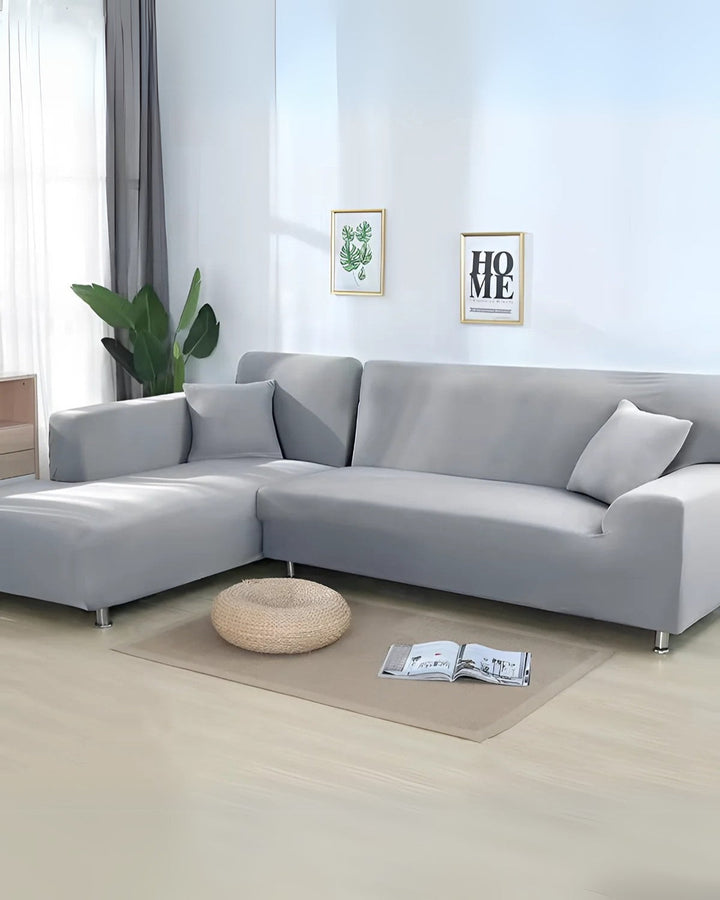 Elegant Modulär Sofföverdrag med Anpassningsbar Arrangement