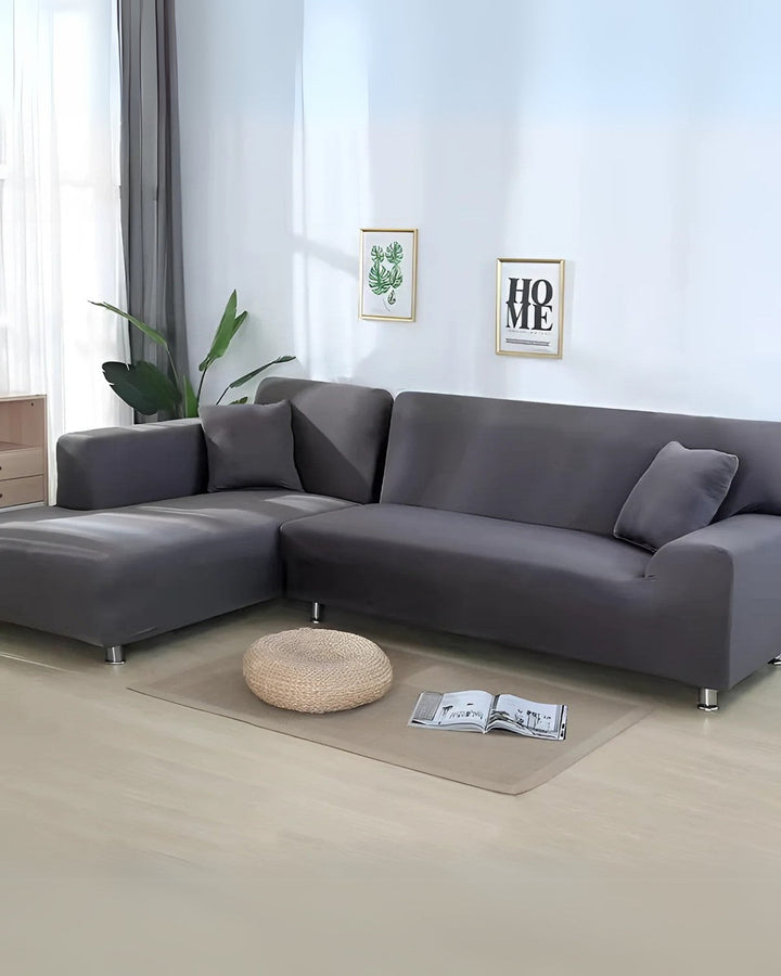 Elegant Modulär Sofföverdrag med Anpassningsbar Arrangement