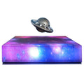Magnetisk LED Nattlampa med Svävande Rymdskeppsdesign