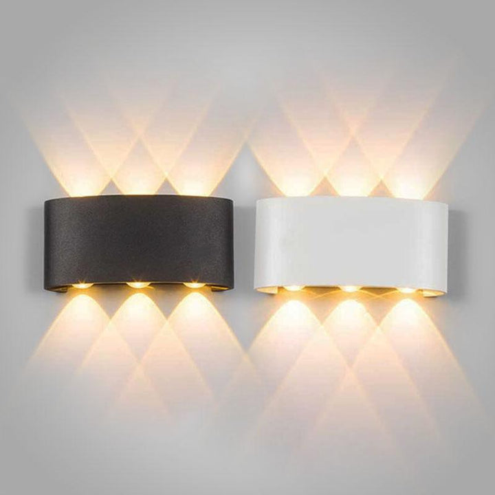 Modern Vattentät LED Vägglampa för Inomhus och Utomhus | Stilren och Energisnål Belysning