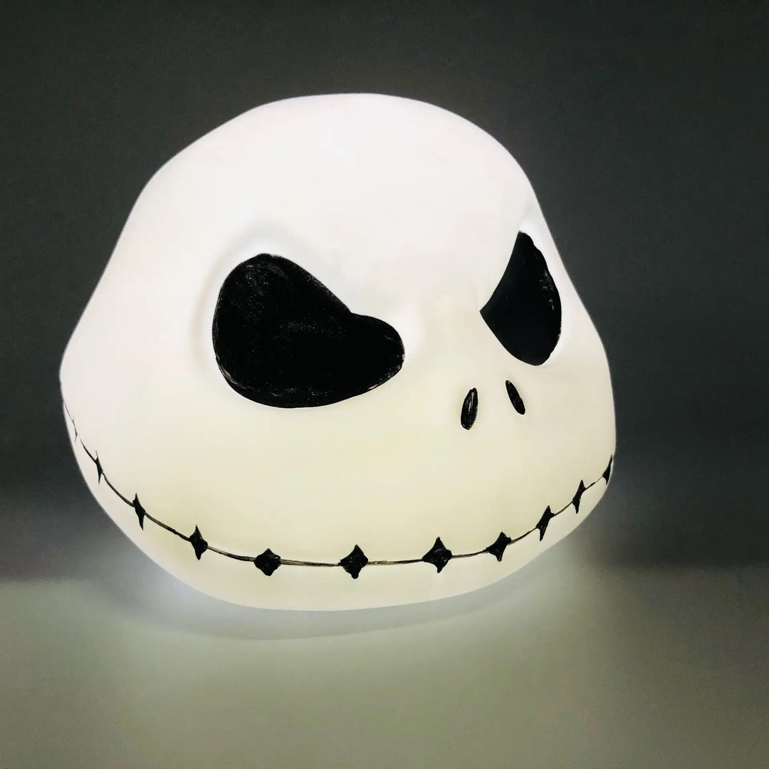 Halloween Jack Skellington Nattlampa – färgglad Anime Figur Lampa Ornament från The Nightmare Before Christmas Partydekoration