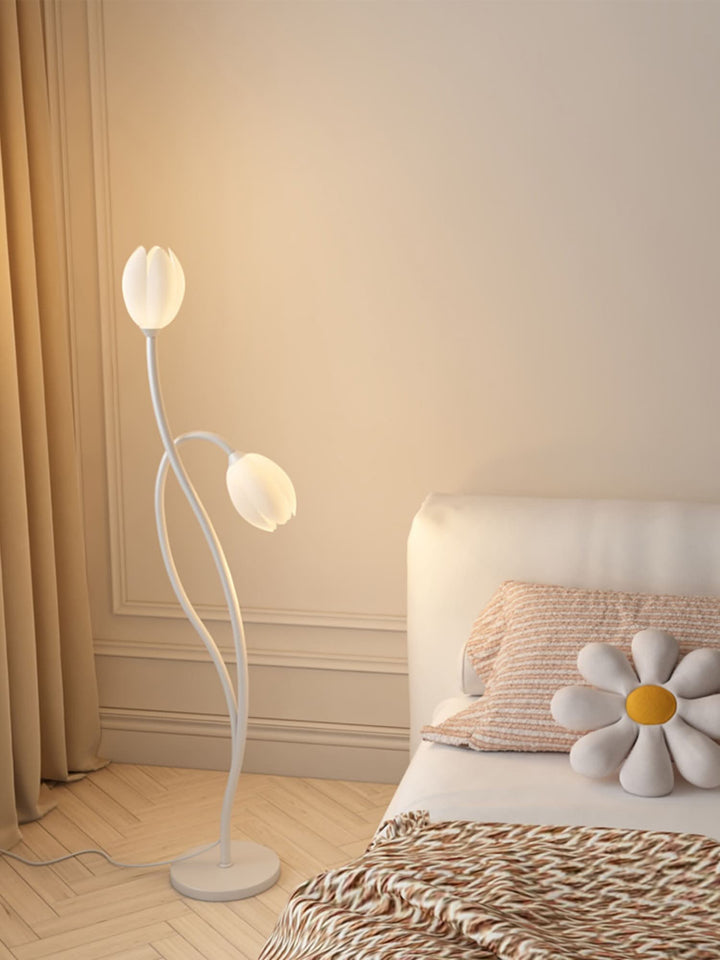 Modern Blomster Golvlampa med G9 Sockel