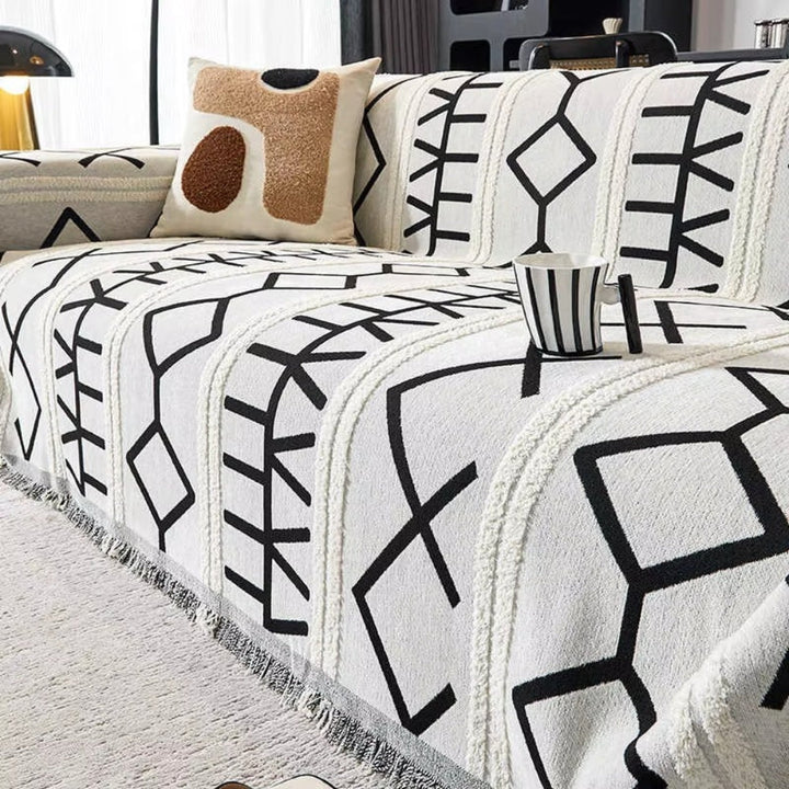 Maze Fyrsäsongers Chenille Sofföverdrag