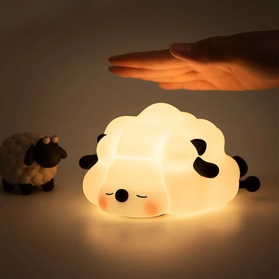 DreamGlow | Premium Touch Sensor Nattlampa – Mjuk LED Sänglampa för Barn