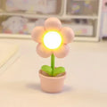 Söt Blomma Nattlampa för Barn – LED Bordslampa i Blomdesign för Barnrummet