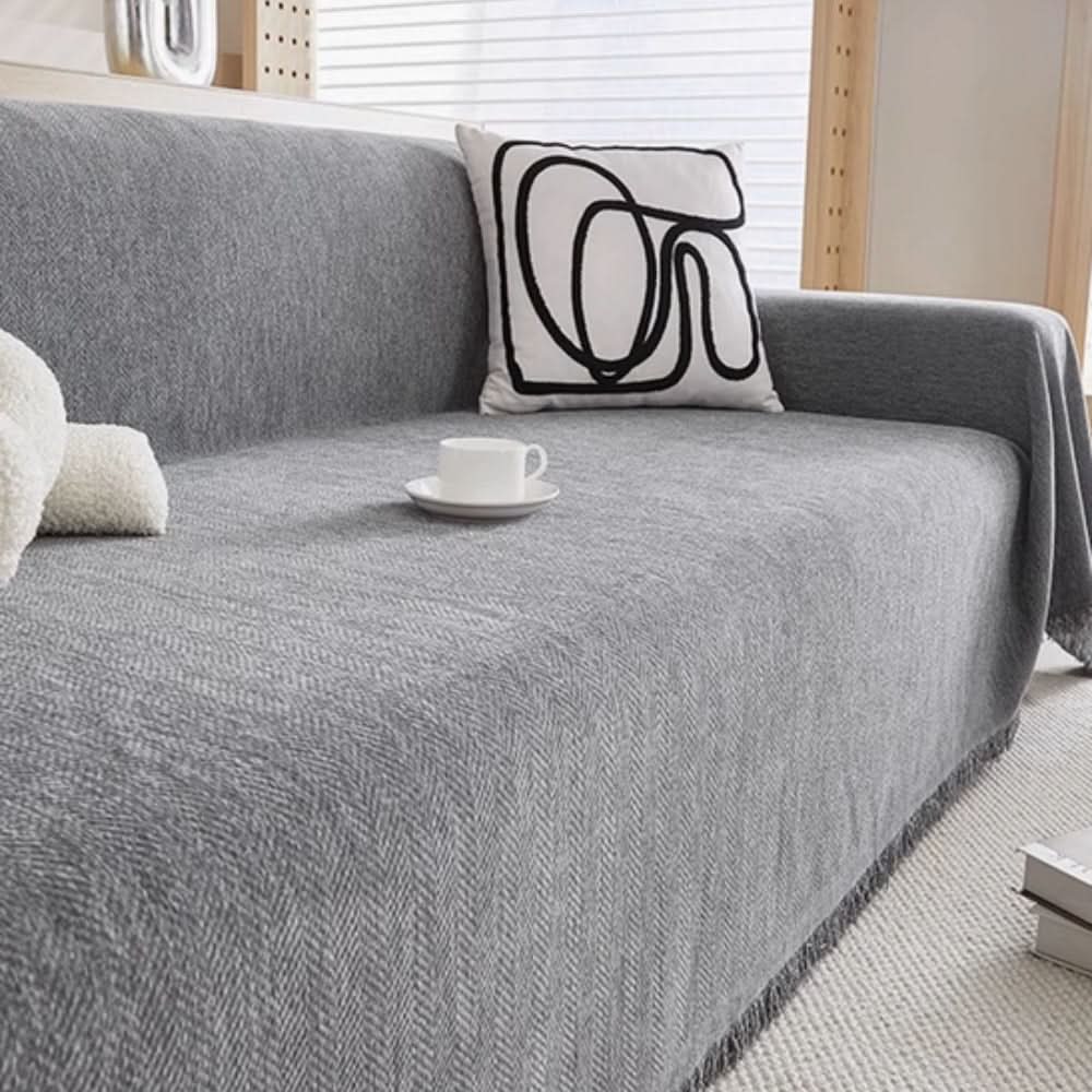 Minimalistisk sofföverdrag, läckagebeständig och lättskött
