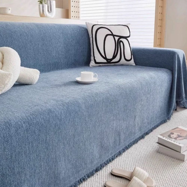 Minimalistisk sofföverdrag, läckagebeständig och lättskött