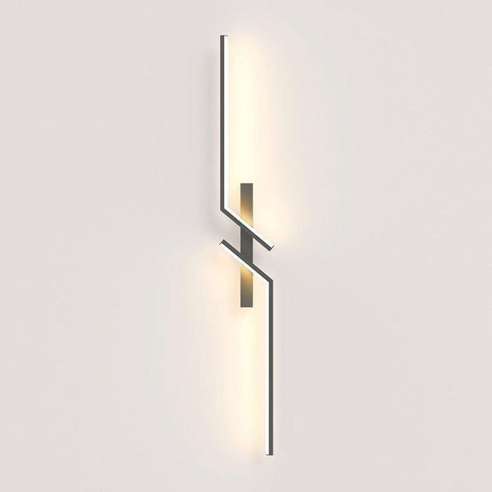 Kreativ LED vägglampa med stripdesign | Modern design