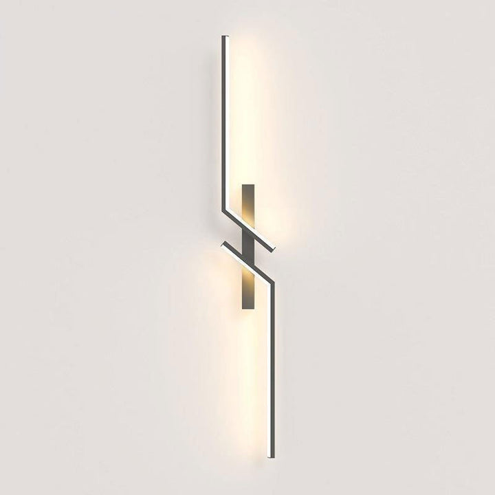 Kreativ LED vägglampa med stripdesign | Modern design