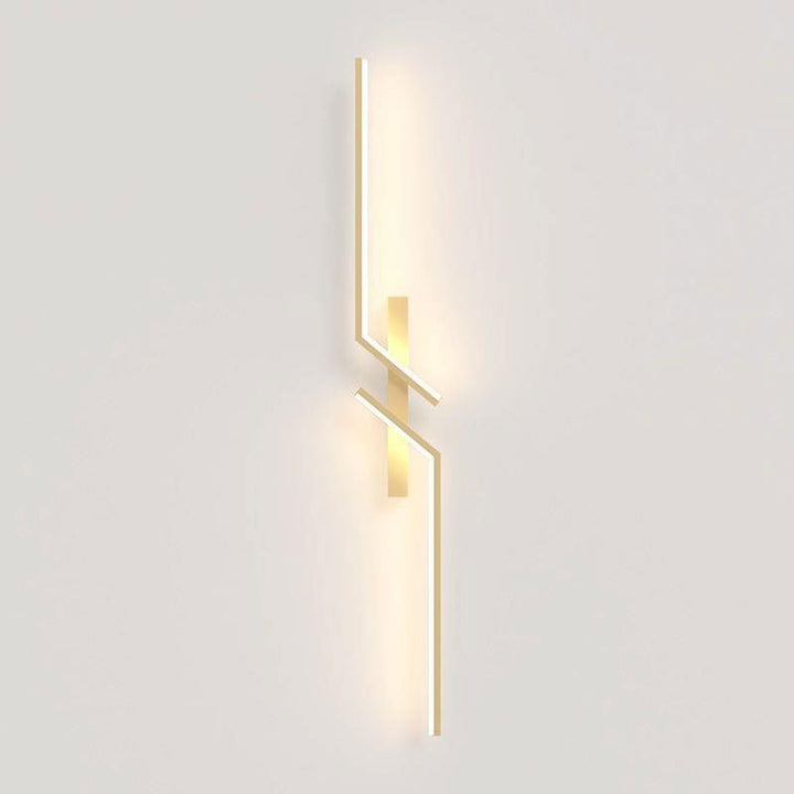Kreativ LED vägglampa med stripdesign | Modern design