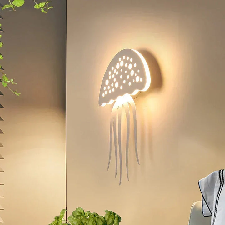 QualleGlow | Exklusiv LED-vägglampa i form av en manet