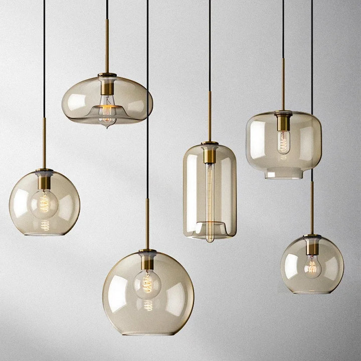 Elegant Skandinavisk Pendellampa - GlasNord