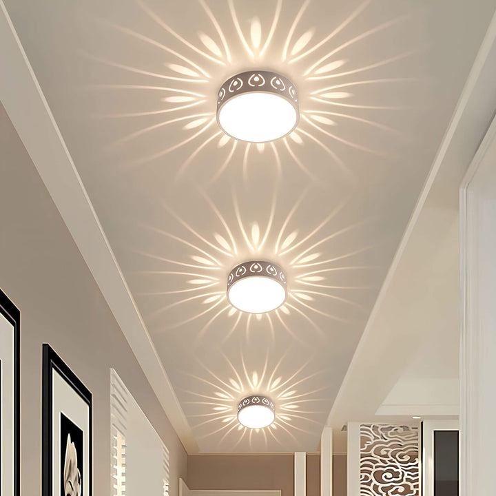 Modern LED-taklampa - för entré, hall och balkong