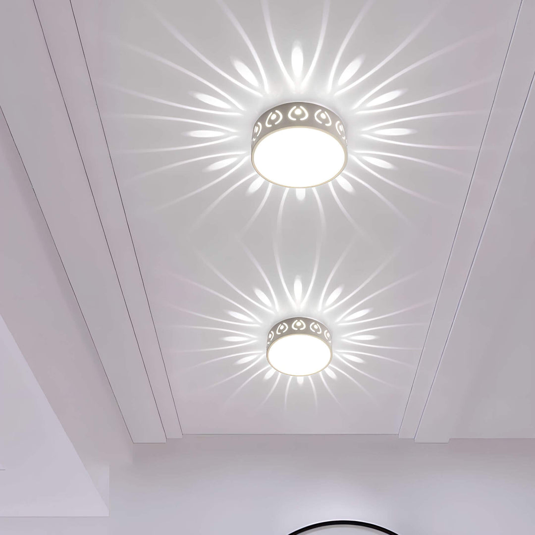 Modern LED-taklampa - för entré, hall och balkong