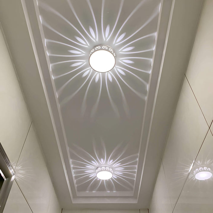 Modern LED-taklampa - för entré, hall och balkong