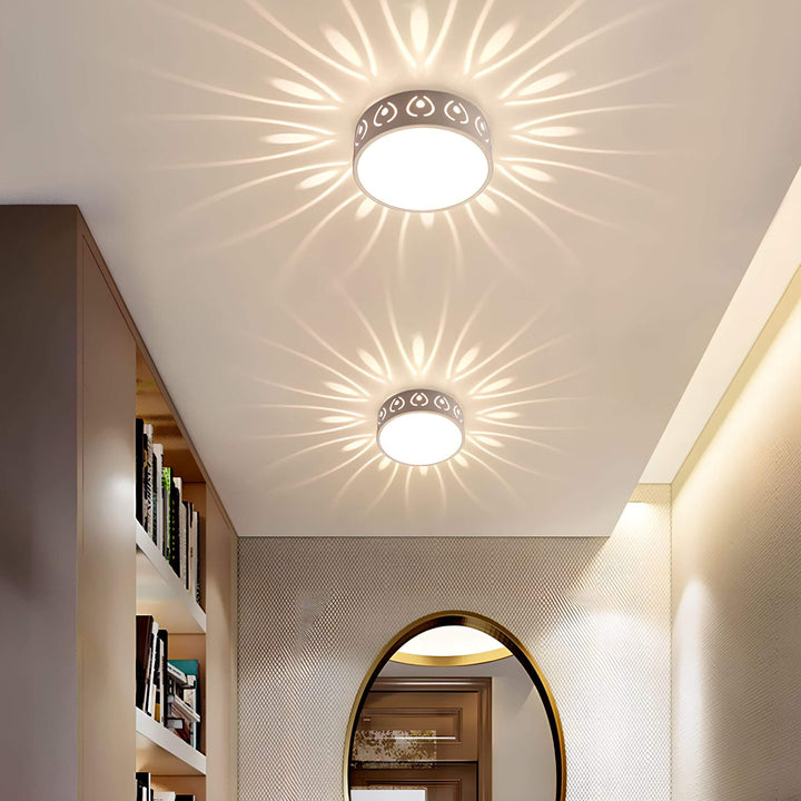 Modern LED-taklampa - för entré, hall och balkong