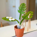 Monstera Spegelmonterad Badrumsorganisatör - Platsbesparande med Stilren Design