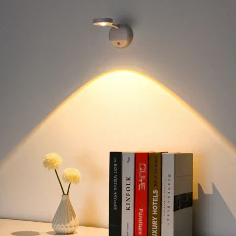 Väggspotlight – SmartGlow – uppladdningsbar LED – rörelsesensor
