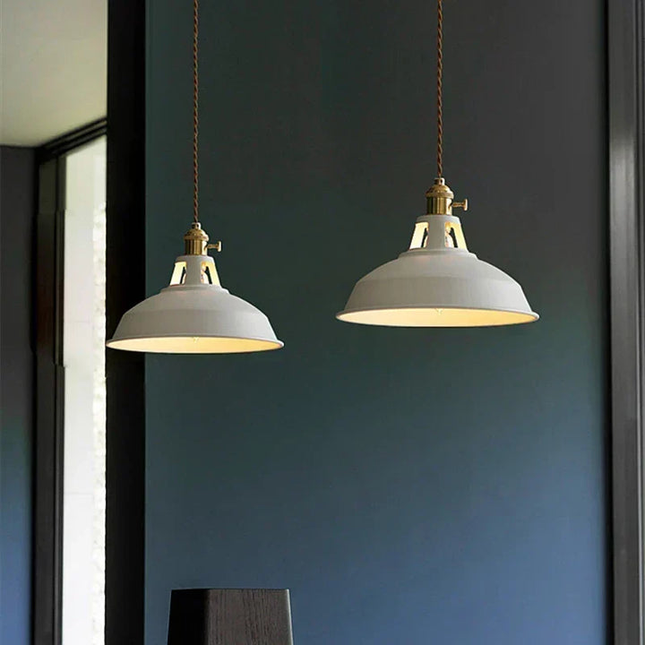 Nordisk industriell LED-hänglampa Retro