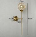 Vägglampa Skandinavisk Modern Glas