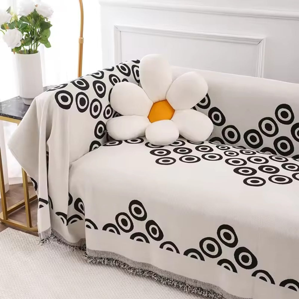 Circa Bloom Mönstrad Chenille Sofföverdrag