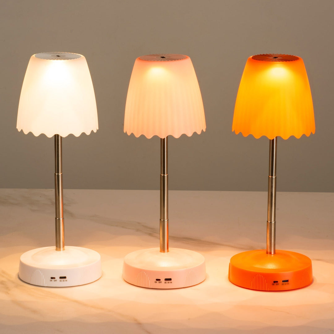 Viral Trådlös Laddnings Nattlampa, Kreativ Sängbordslampa för Atmosfär