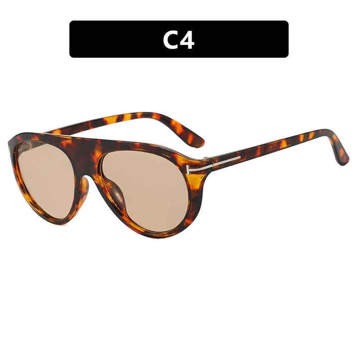 Kvinnors Cat-Eye Solglasögon med skyddande UV-filter och spegelglas