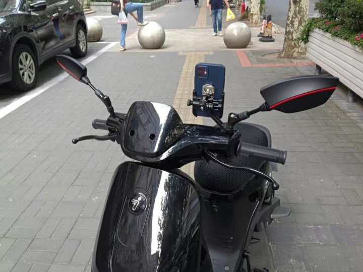Motorcykel Spegelset med Aerodynamisk Design och Hög Stabilitet