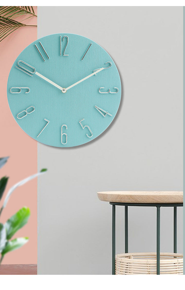 Enkel Minimalistisk Väggdekoration Klocka