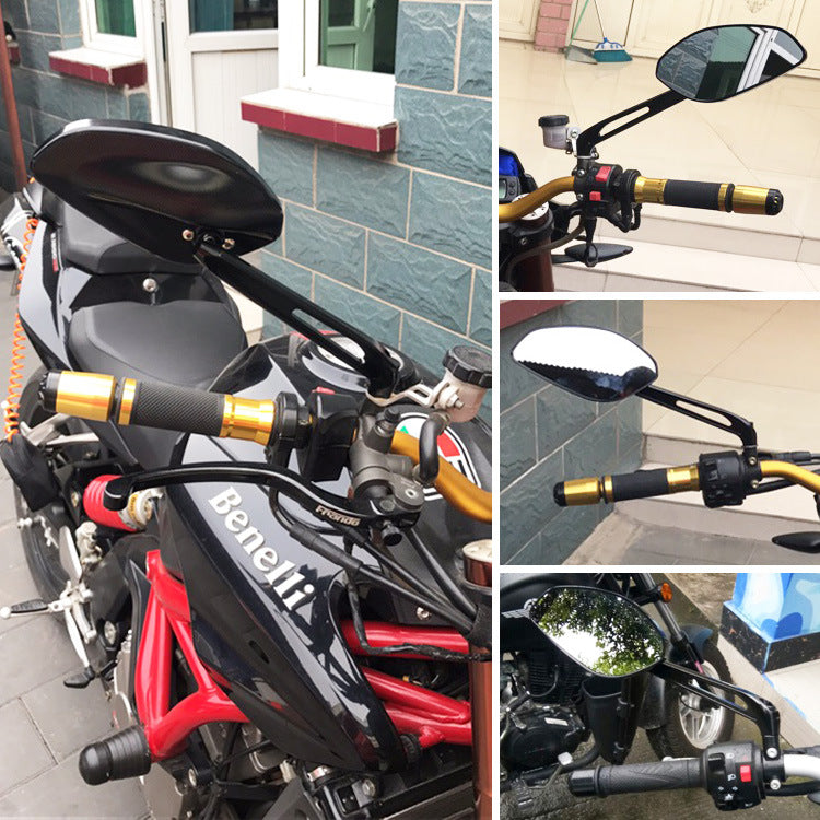 Högupplösta Motorcykelbackspeglar