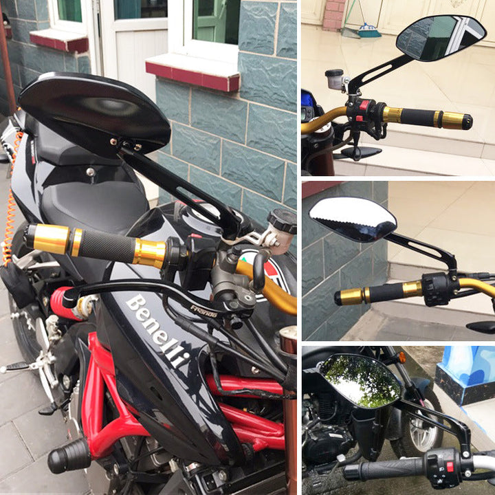 Högupplösta Motorcykelbackspeglar