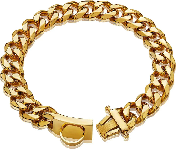 Titaniumstål Hundhalsband
