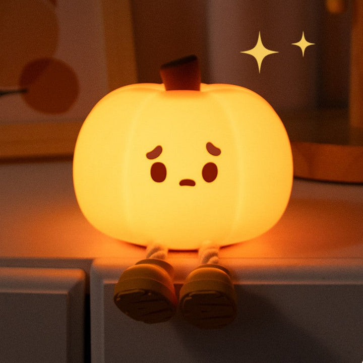 Pumpa Silikon Tap Light Atmosfär Nattlampa