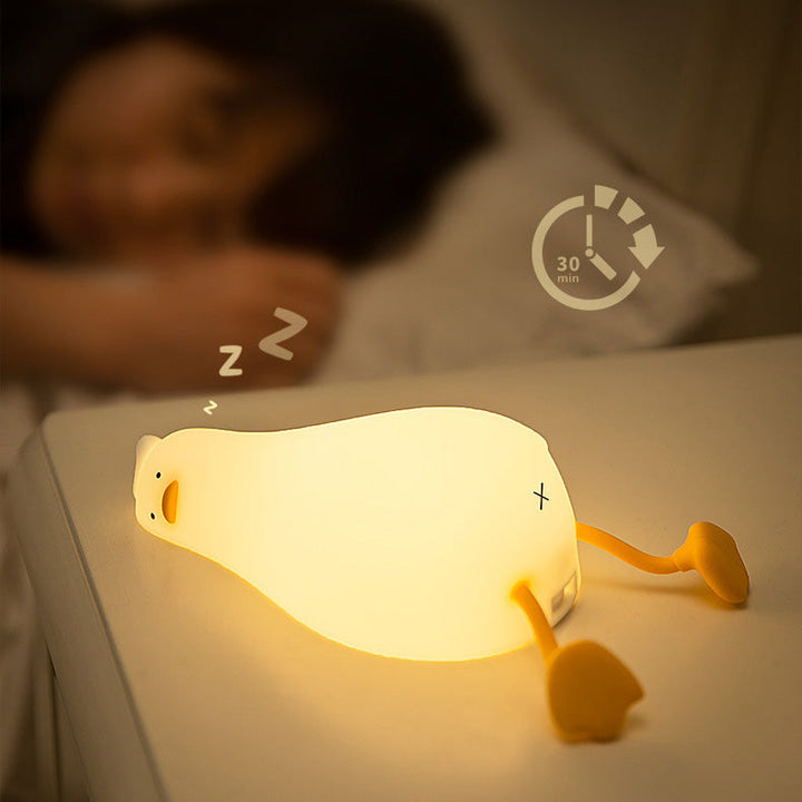 Lat Anka Natt Tap LED Lampa Bästa Gåvan