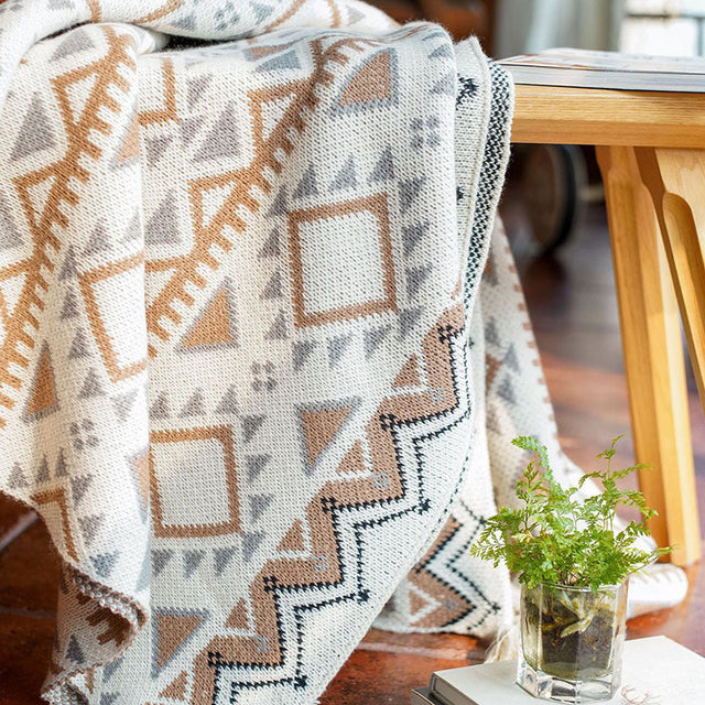 Boho Navajo Solsängöverkast