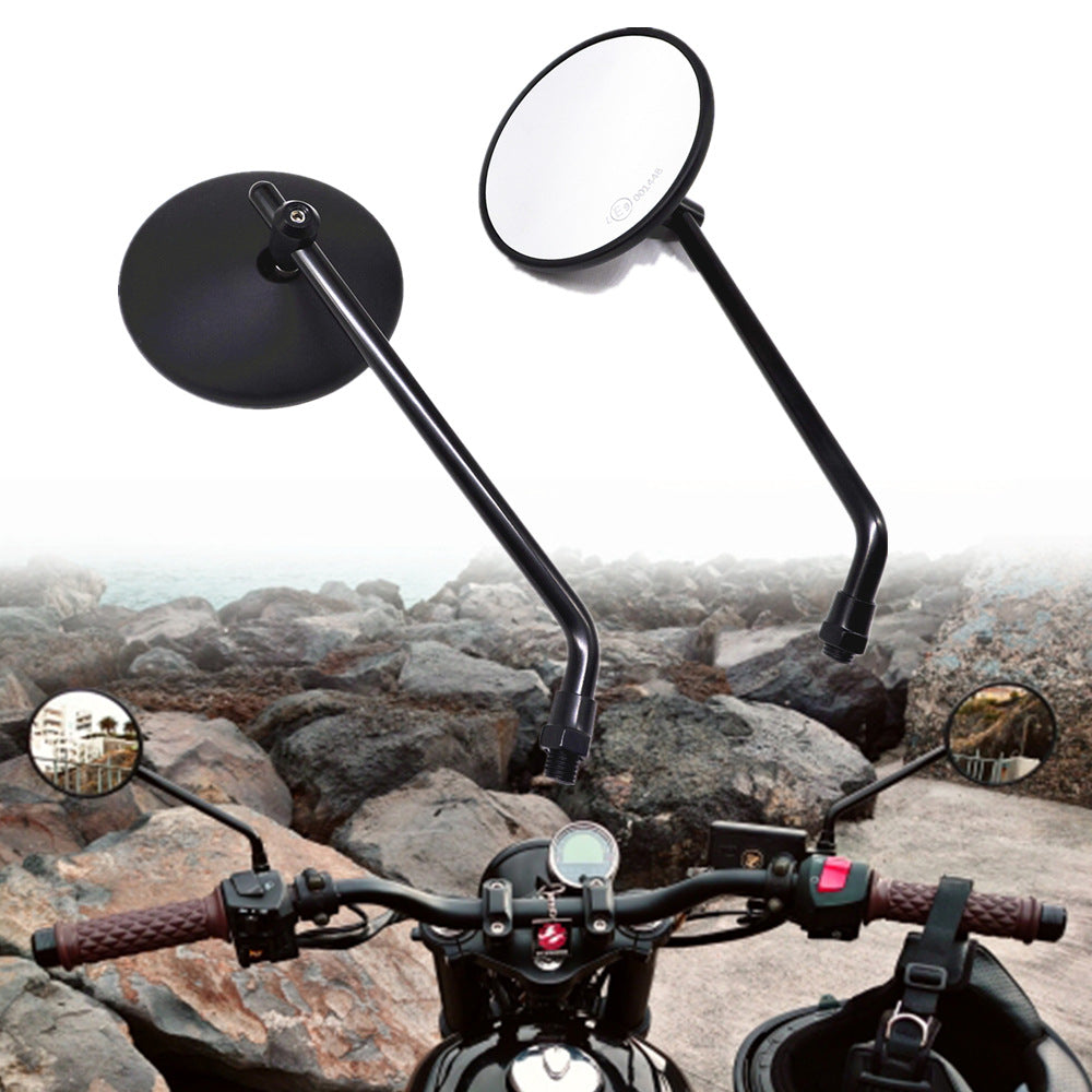 Motorcykelbackspeglar med justerbar design